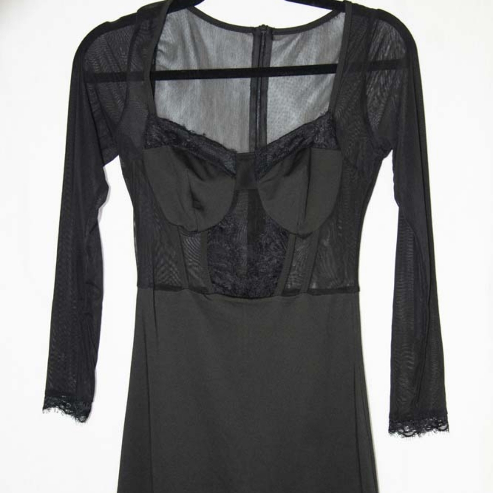 Mesh one piece  shorts